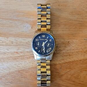 Michael Kors Gold and Black Watch